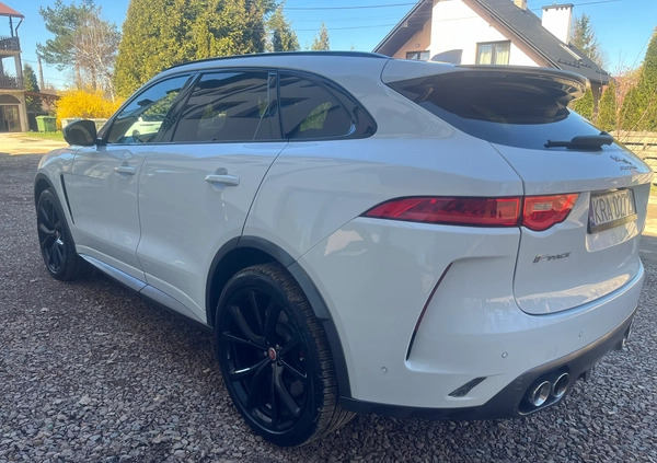 Jaguar F-Pace cena 299000 przebieg: 25600, rok produkcji 2019 z Wolbórz małe 407